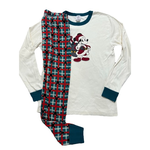 Hanna Andersson Other - Hanna Andersson Mickey Mouse Adult Large Christmas Holiday Pajamas - read